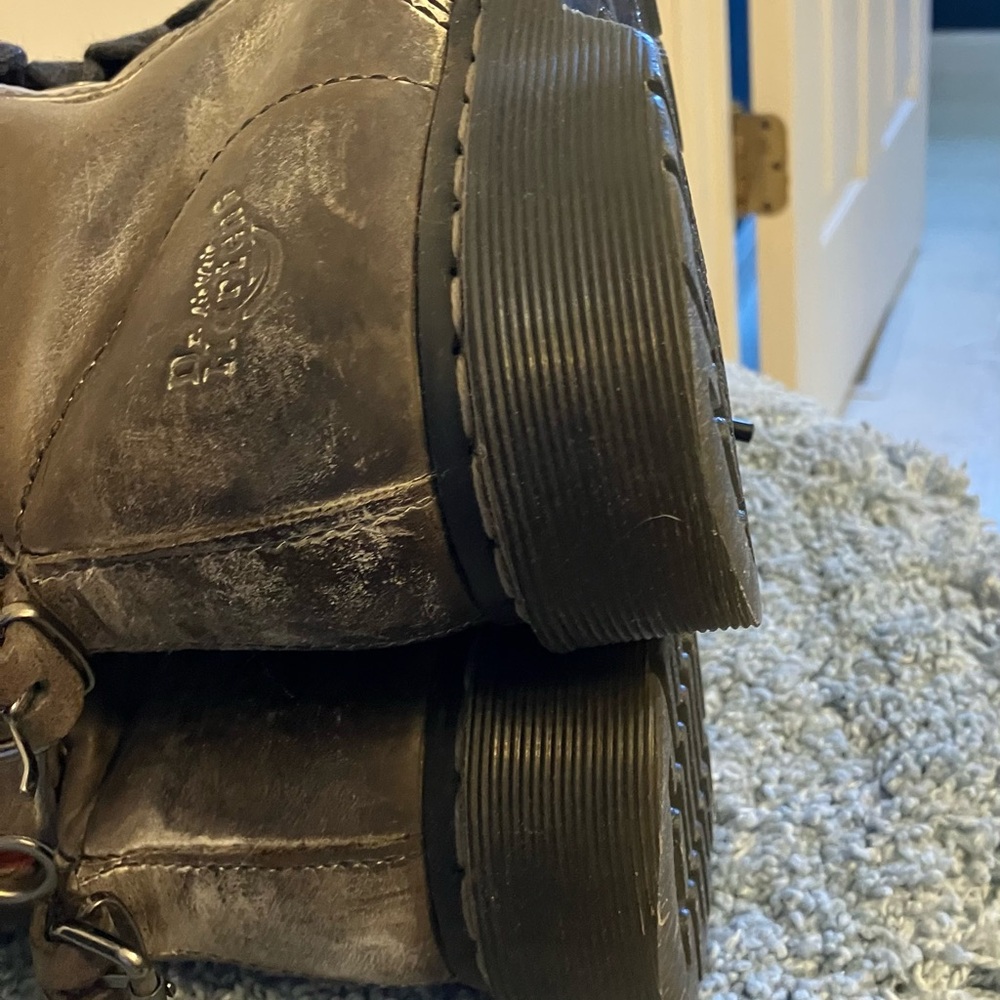Dr. Martens 1914 Triumph Floral Lined Combat Boots - Picture 12 of 13